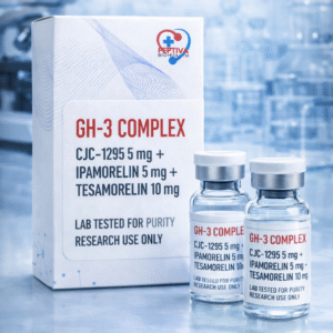 GH-3 Complex (CJC-1295 + Ipamorelin + Tesamorelin) | Research Peptide UK